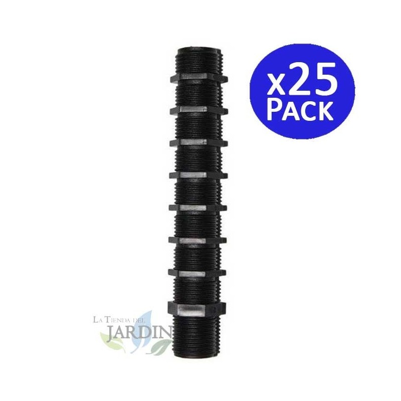 Bobina di irrigazione tagliabile 3/4" x 3/4" 15 cm. 25 unità