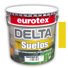 Pintura para Suelos 4L Amarillo Clorocaucho | Pintura Garage, Aparcamientos, Naves, Señalización