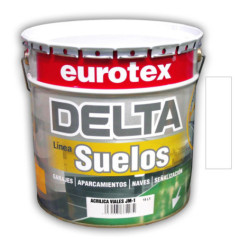 Pintura para Suelos 4L Blanco Clorocaucho | Pintura Garage, Aparcamientos, Naves, Señalización