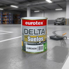 Pintura para Suelos 4L Gris Clorocaucho | Pintura Garage, Aparcamientos, Naves, Señalización