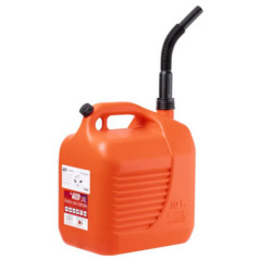 Bidon Gasoil 10 L | Bidón Plastico con Canula | Garrafa Homologada CE para combustible, hidrocarburos y mercancías peligrosas