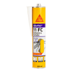 Weiße Kittmasse 300 ml | Elastischer Kleb- und Dichtstoff | Feuchtigkeitshärtender Dichtstoff für Fugen und Oberflächen