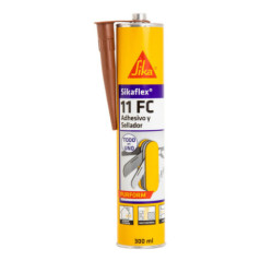 Mastic brun 300 ml | Adhésif et mastic élastique | Mastic à polymérisation par l'humidité pour joints et surfaces