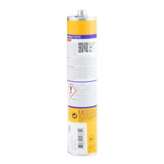 Mastic noir 300 ml | Adhésif et mastic élastique | Mastic à polymérisation par l'humidité pour joints et surfaces