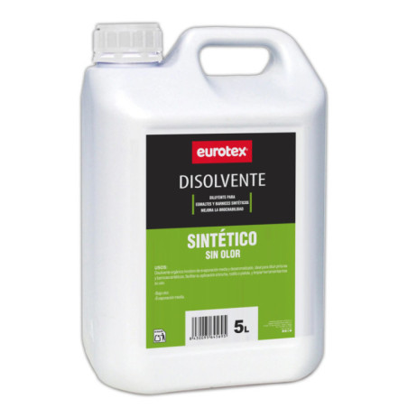 Solvente inodoro de alto desempenho 5 L | Limpador de resina de poliéster | Diluente para fibra de vidro e funilaria