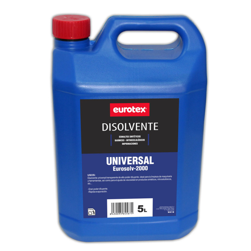 Universal Solvent 5 L | Synthetic Solvent for Lacquers, Primers, Paints and Putties | Cleaning and Thinning Universal Solvent 5 L | Synthetic Solvent for Lacquers, Primers, Paints and Putties | Cleaning and Thinning