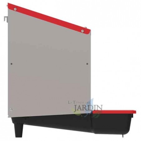 Caixa de nidificação para galinhas ao ar livre, 1 zona, 26x48x45 cm