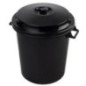 Cubo de Basura 50 L con Tapa | Polietileno | Cubo para Residuos y Reciclaje | Uso Doméstico, Oficina y Exterior