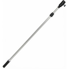 Palo Pintor Extensible 2 m | Alargo de Aluminio para Rodillos y Brochas | Para Pintar Paredes, Fachadas y Muros