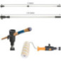 Palo Pintor Extensible 2 m | Alargo de Aluminio para Rodillos y Brochas | Para Pintar Paredes, Fachadas y Muros