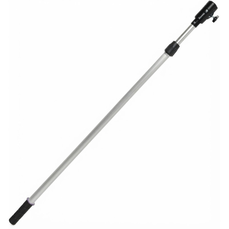 Perche à peinture extensible de 1 m | Rallonge en aluminium pour rouleaux et pinceaux | Pour peindre les murs, les façades et le