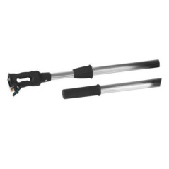 Palo Pintor Extensible 1 m | Alargo de Aluminio para Rodillos y Brochas | Para Pintar Paredes, Fachadas y Muros