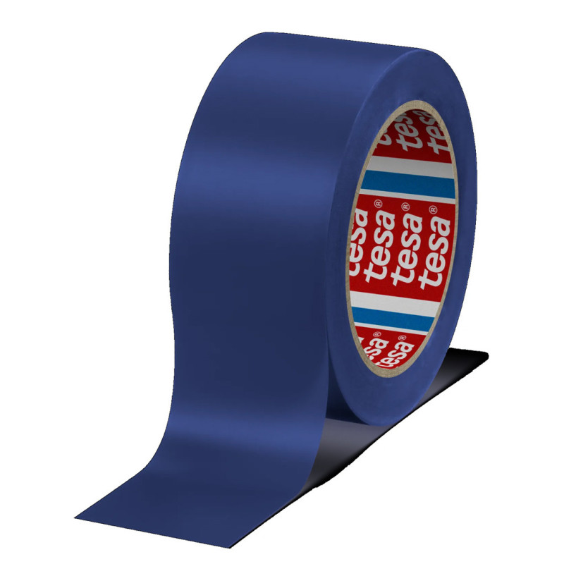 Cinta Adhesiva Señalización Suelo Azul 50 mm x 33 m | Cinta PVC Adhesiva | Marcaje de Suelos