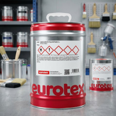 Diluant polyuréthane Eurotex 5 L | Diluant pour peintures et revêtements polyuréthanes | Nettoyage d'outils