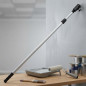 Palo Pintor Extensible 1 m | Alargo de Aluminio para Rodillos y Brochas | Para Pintar Paredes, Fachadas y Muros
