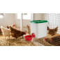 Bebedero 1 litro | Gallinas | Aves de corral | Granja | Animales | Medidas 18x9x19 cm resistente y práctico