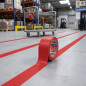 Cinta Adhesiva Señalización Suelo Roja 50 mm x 33 m | Cinta PVC Adhesiva | Marcaje de Suelos