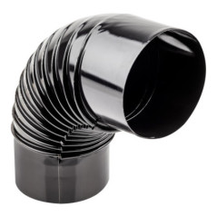 Coude vitrifié à 88° 120 mm | Coude de cheminée | Conduit de fumée