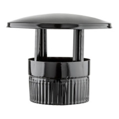 Tampa de Chaminé Vitrificada 120 mm | Tampa para Tubo de Chaminé | Proteção para Dutos de Exaustão de Fumaça