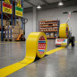 Nastro giallo per segnaletica orizzontale 50 mm x 33 m | Nastro adesivo in PVC | Segnaletica per pavimenti