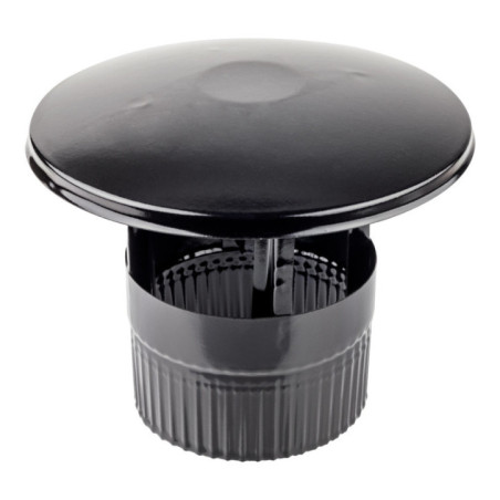 Chapeau de cheminée vitrifié 150 mm | Chapeau de conduit de cheminée | Protection pour conduits d'évacuation des fumées