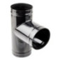 Té vitrifié 150 mm | Té pour conduit de cheminée | Raccord pour conduits d'évacuation des fumées Té vitrifié 150 mm | Té pour conduit de cheminée | Raccord pour conduits d'évacuation des fumées