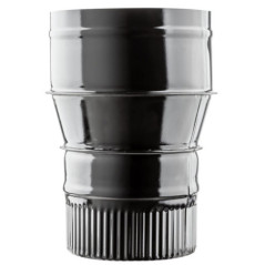 Vitrified Coupling 180-150 mm | Chimney Pipe Reducer | Flue Pipe Connector