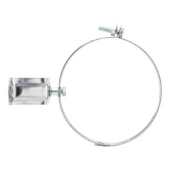 Abrazadera Vitrificada Inoxidable 200 mm | Abrazadera para Tubo de Chimenea | Fijación de Conductos de Humos