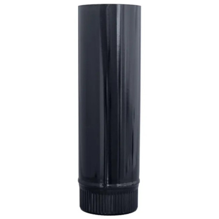 Tubo vitrificado de 200 mm x 1 m | Tubo de chaminé | Tubo de exaustão