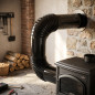 Coude vitrifié à 88° 120 mm | Coude de cheminée | Conduit de fumée Coude vitrifié à 88° 120 mm | Coude de cheminée | Conduit de fumée