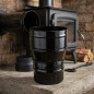 Manguito Vitrificado 180-150 mm | Reducción para Tubo de Chimenea | Unión para Conductos de Evacuación de Humos