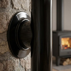 Vitrified Rosette 200 mm | Chimney Pipe Trim | Finishing Touch for Flue Systems