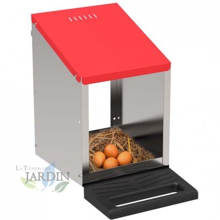 Nido da interno per galline, 1 scomparto, 26x45x46 cm