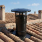 Chapeau de cheminée vitrifié 120 mm | Chapeau de conduit de cheminée | Protection pour conduits d'évacuation des fumées Chapeau de cheminée vitrifié 120 mm | Chapeau de conduit de cheminée | Protection pour conduits d'évacuation des fumées