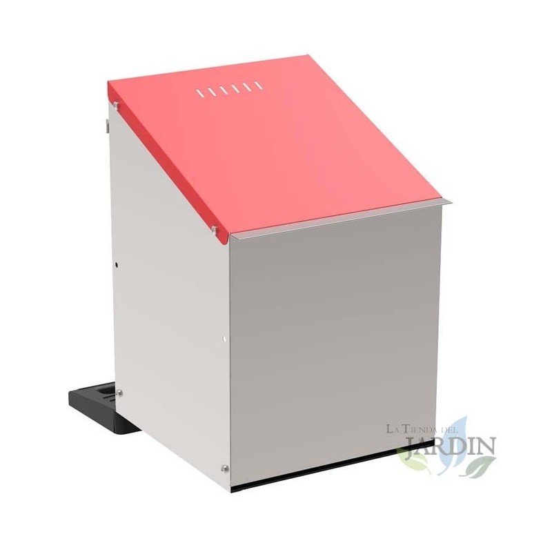 Ninho de exterior para galinhas, 1 compartimento, 26x45x46 cm