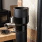 Manguito Vitrificado 150-120 mm | Reducción para Tubo de Chimenea | Unión para Conductos de Evacuación de Humos Manguito Vitrificado 150-120 mm | Reducción para Tubo de Chimenea | Unión para Conductos de Evacuación de Humos