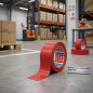 Cinta Adhesiva Señalización Suelo Roja 50 mm x 33 m | Cinta PVC Adhesiva | Marcaje de Suelos