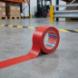 Cinta Adhesiva Señalización Suelo Roja 50 mm x 33 m | Cinta PVC Adhesiva | Marcaje de Suelos