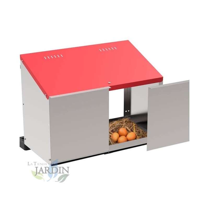 Outdoor nest hens 2 departments 52x45x46 cm Outdoor nest hens 2 departments 52x45x46 cm