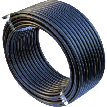 Tubo irrigazione 32mm PN 10 in polietile ad alta desità PE100, rotolo da 50 metri, adatta all'uso acqua potabile