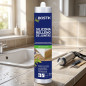 Translucent Silicone for Joints 280 ml | Sealant to Prevent Water Leaks | Waterproofing for Floors and Joints Translucent Silicone for Joints 280 ml | Sealant to Prevent Water Leaks | Waterproofing for Floors and Joints