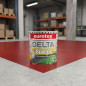 4 Liter chlorierte Gummibodenfarbe, rot | Farbe für Garagen, Parkplätze, Lagerhallen und Schilder