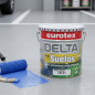 Pintura para Suelos 4L Azul Clorocaucho | Pintura Garage, Aparcamientos, Naves, Señalización