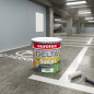 Vernice bianca per pavimenti in gomma clorurata 4L | Vernice per garage, parcheggi, magazzini e segnaletica
