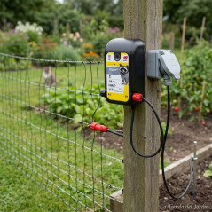 Cerca elétrica de 230 V para cercar cães, gatos e pequenos animais, segurança para animais de estimação