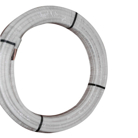 1/4" Copper Refrigeration Tubing, 25 Meters | Insulated Tubing for Air Conditioning, Refrigeration and Climate Control