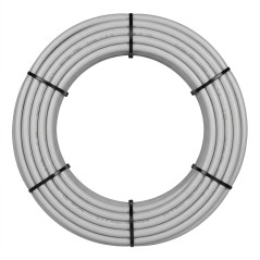 1/4" Copper Refrigeration Tubing, 25 Meters | Insulated Tubing for Air Conditioning, Refrigeration and Climate Control