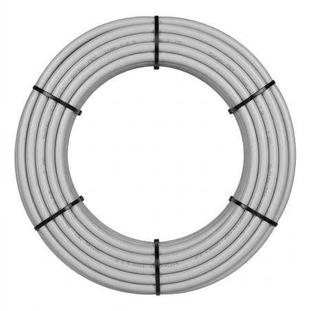 1/4" Copper Refrigeration Tubing, 25 Meters | Insulated Tubing for Air Conditioning, Refrigeration and Climate Control