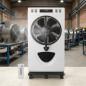 Aquecedor elétrico aerotérmico 5000W 26x40x40 cm - Calor intenso para grandes espaços Aquecedor elétrico aerotérmico 5000W 26x40x40 cm - Calor intenso para grandes espaços
