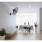 35 cm Wandventilator, 40 W, Schwarz | 3 Flügel | 3 Geschwindigkeitsstufen | Wandventilator für Zuhause, Büro und Gewerbe